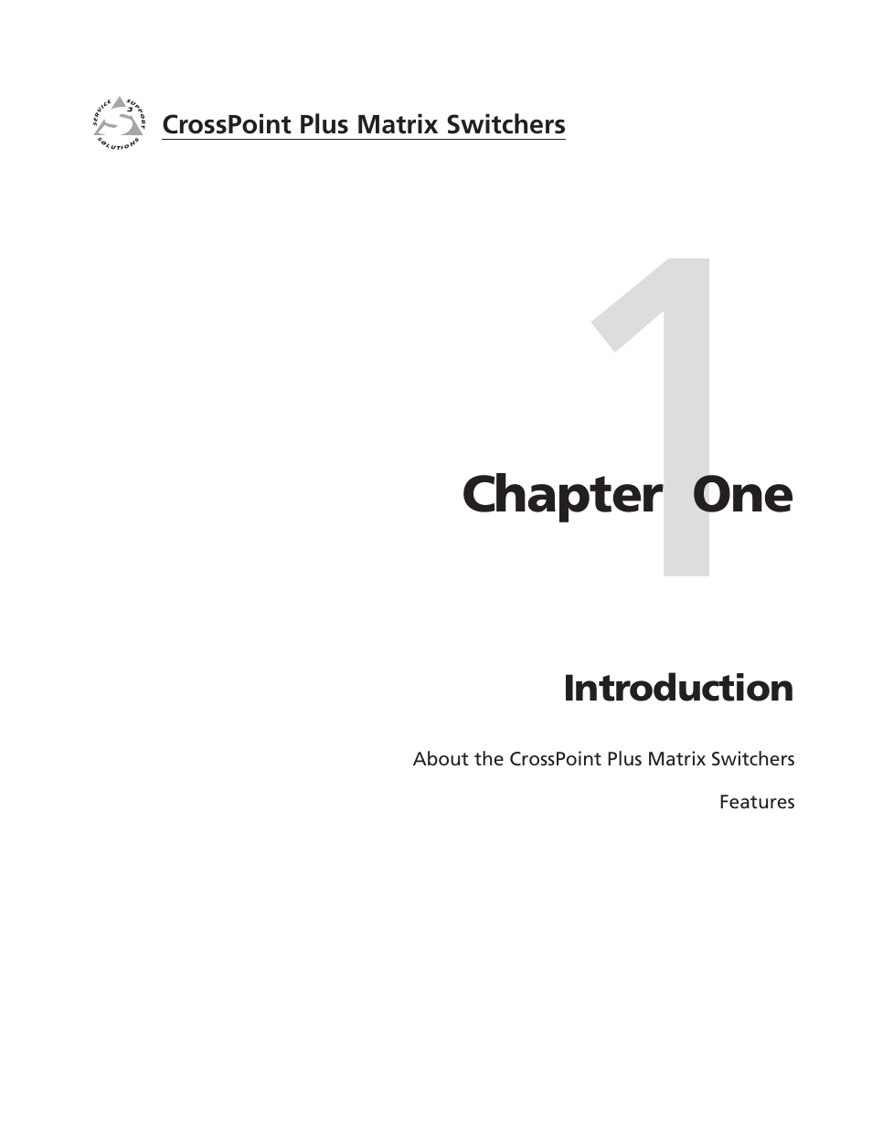 Extron Electronics CrossPoint Plus Matrix Switchers 84, 88, 124, 128, 168, 1616 HV and HVA User Manual | Page 7 / 72