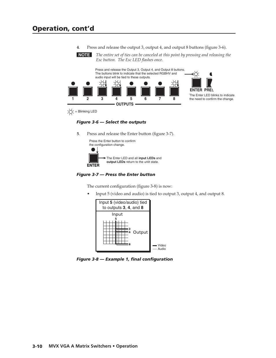 Preliminar y, Operation, cont’d | Extron Electronics MVX VGA A User Guide User Manual | Page 33 / 107