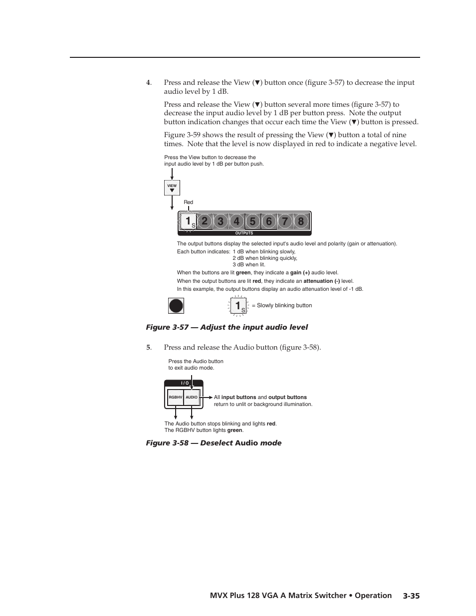 Preliminar y | Extron Electronics MVX Plus 128 VGA A User Guide User Manual | Page 61 / 162