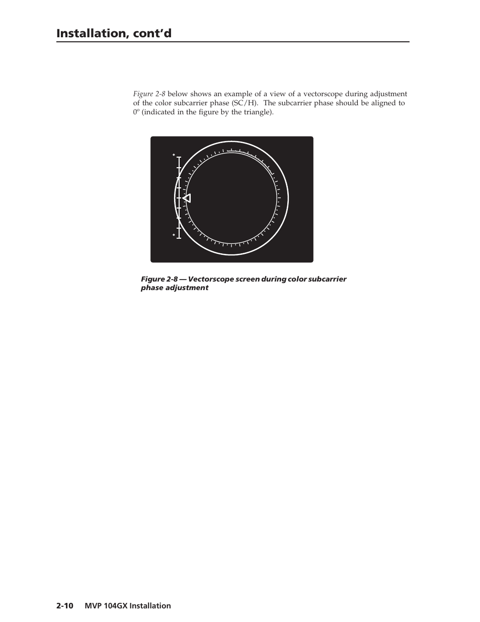 Installation, cont’d, Mvp 104gx installation | Extron Electronics MVP 104GX User Guide User Manual | Page 18 / 54