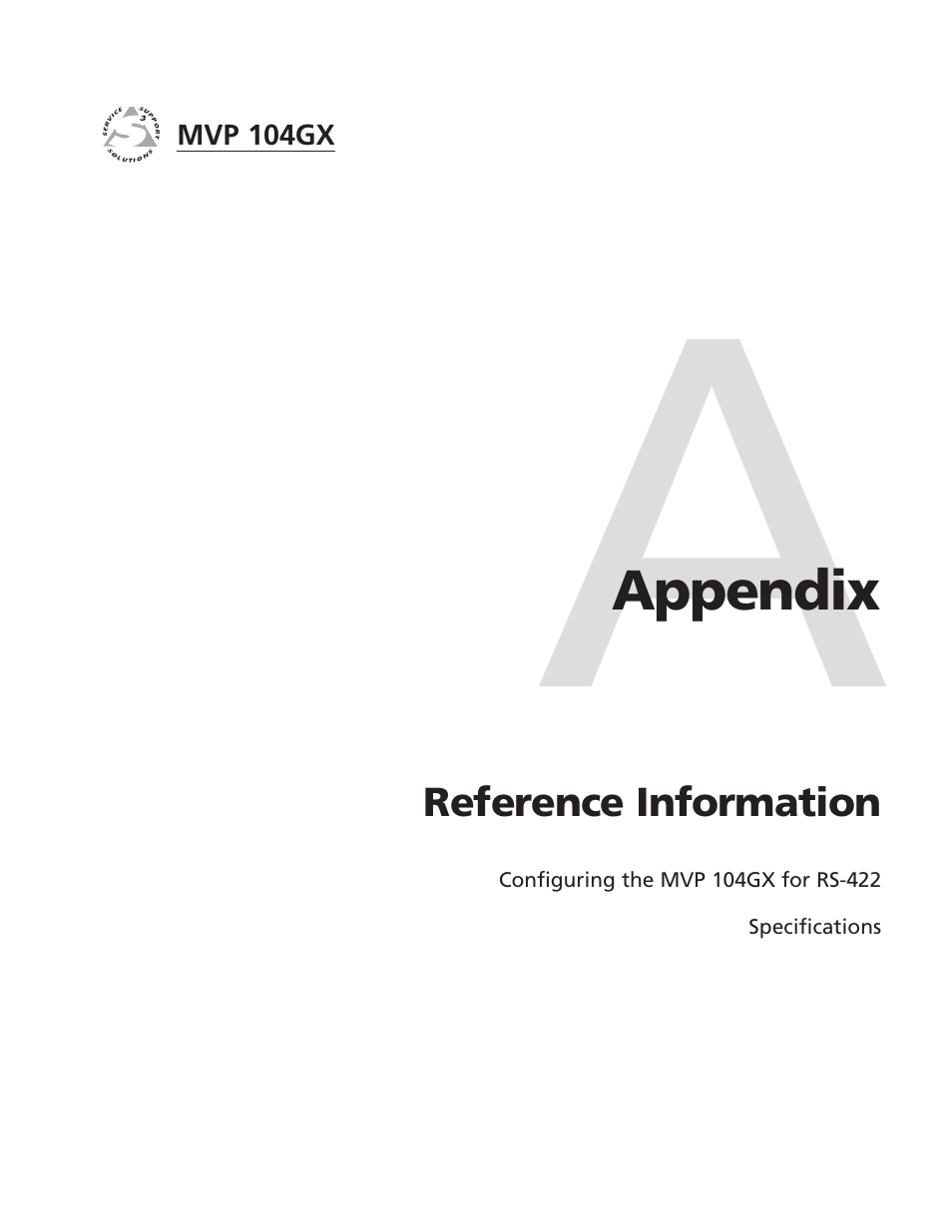 Extron Electronics MVP 104GX User Guide User Manual | Page 47 / 54