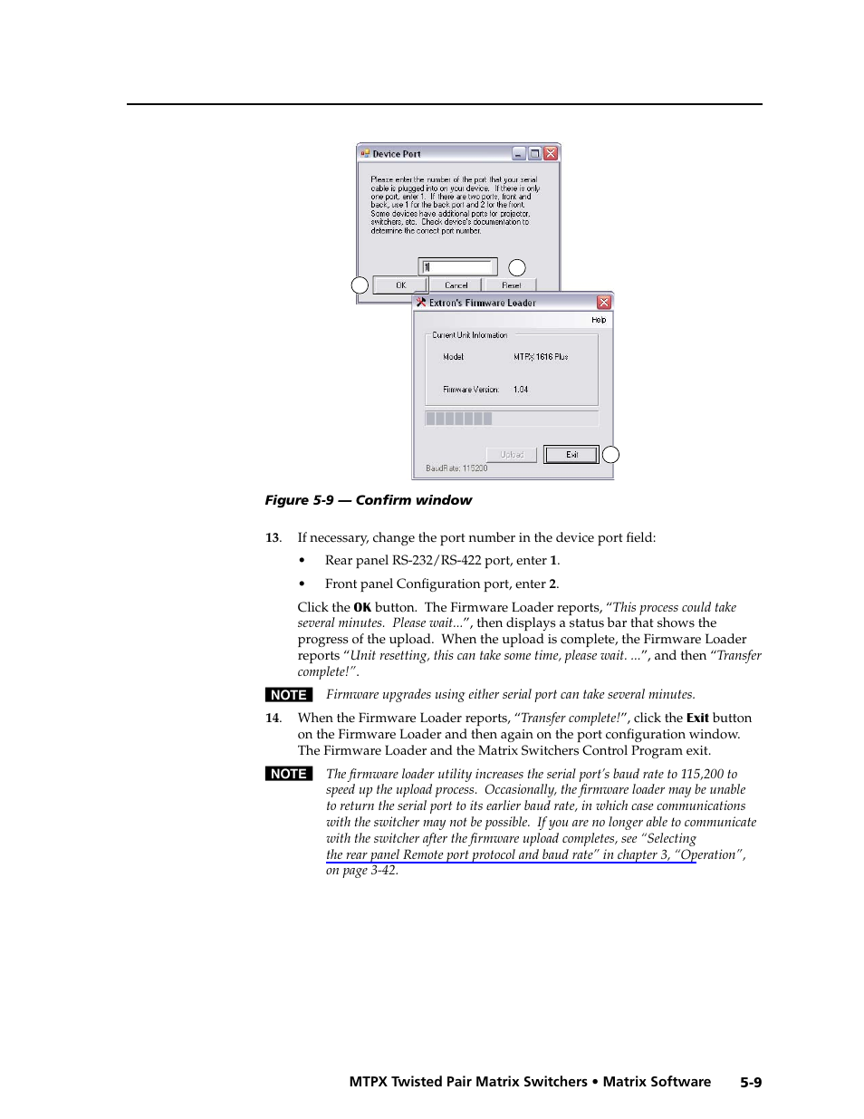 Preliminar y | Extron Electronics MTPX Series User Guide User Manual | Page 103 / 124