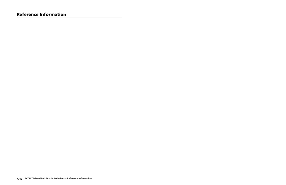 Preliminar y | Extron Electronics MTPX Series User Guide User Manual | Page 122 / 124