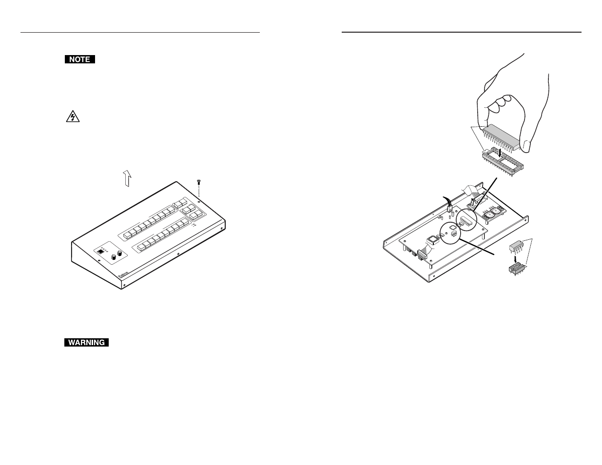 Reference information, Reference information, cont’d, Installing a firmware update | Extron Electronics RCP 1000 User Manual | Page 12 / 13