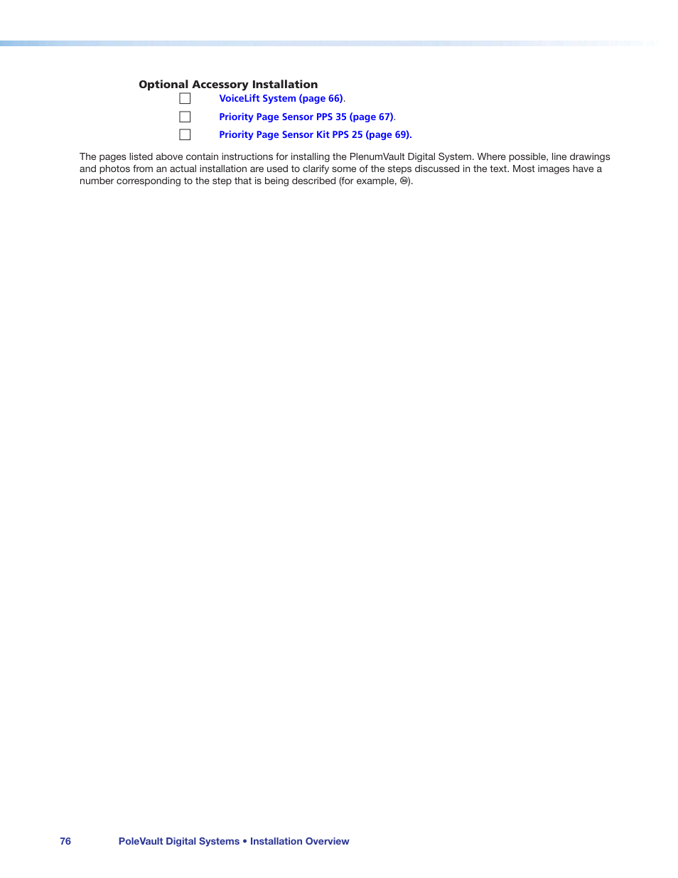 Extron Electronics PoleVault Digital Switcher Systems PVS 405D User Manual | Page 82 / 84