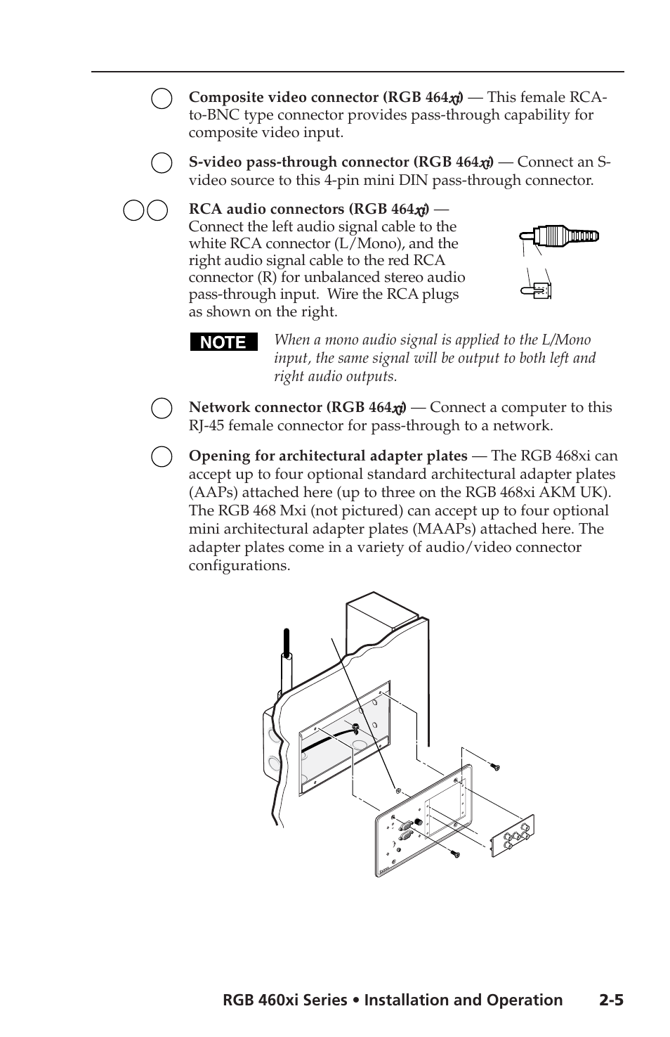 Extron Electronics RGB 400xi Series User Guide User Manual | Page 13 / 32