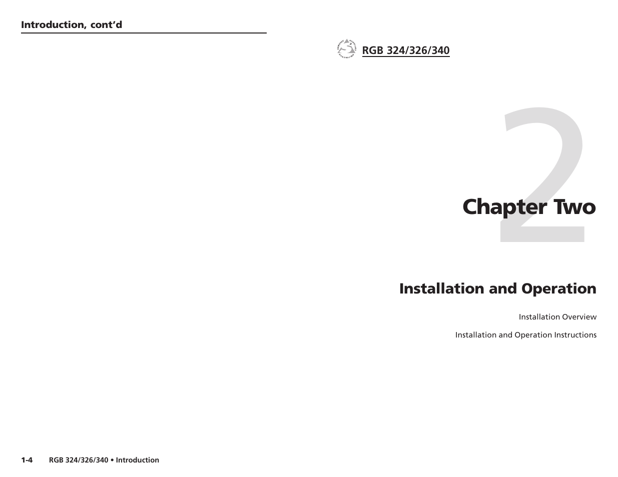 Extron Electronics RGB 340 User Manual | Page 6 / 21