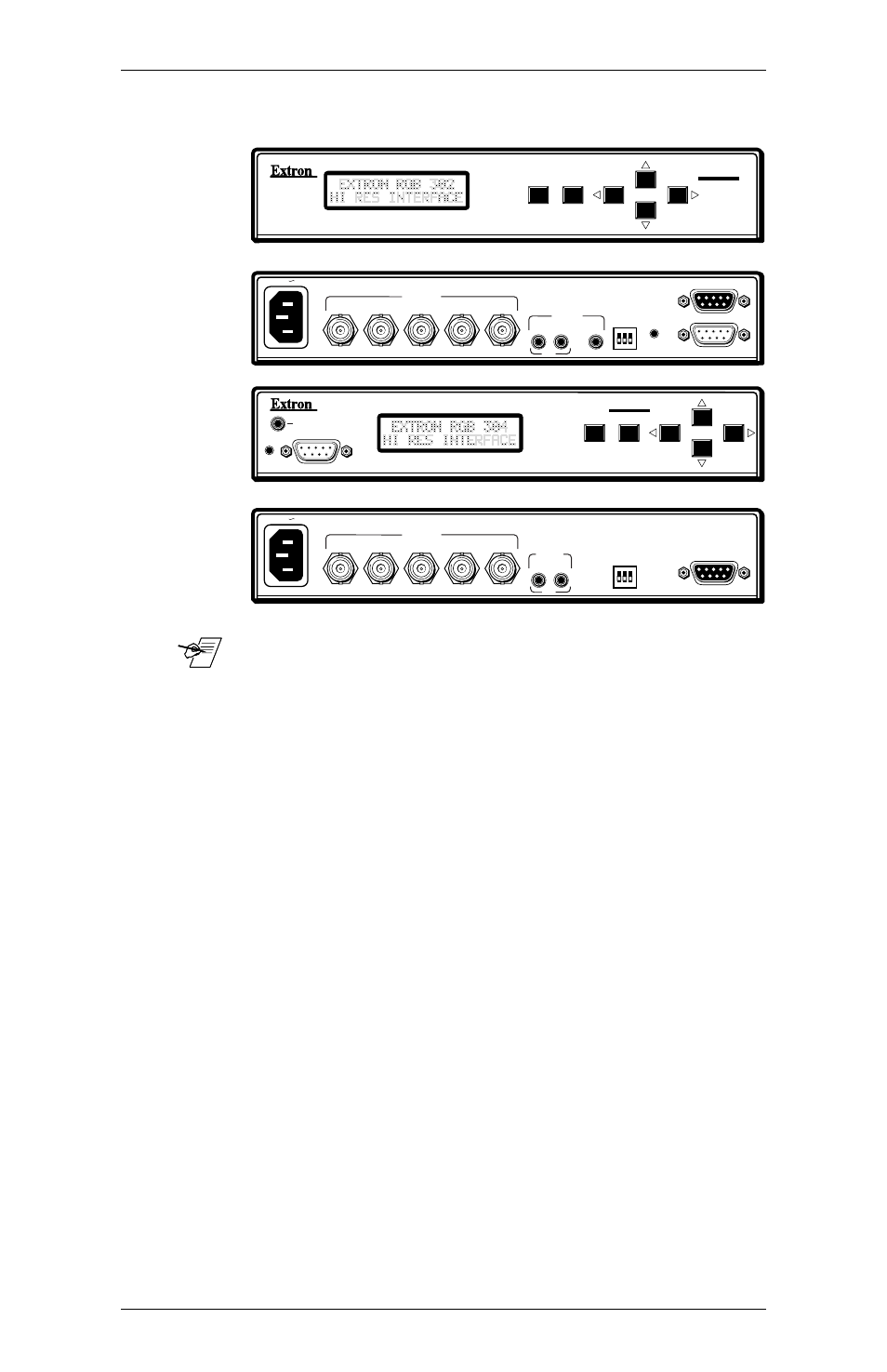 Easy setup procedure, Application diagrams | Extron Electronics RGB 302_304 User Manual | Page 15 / 44