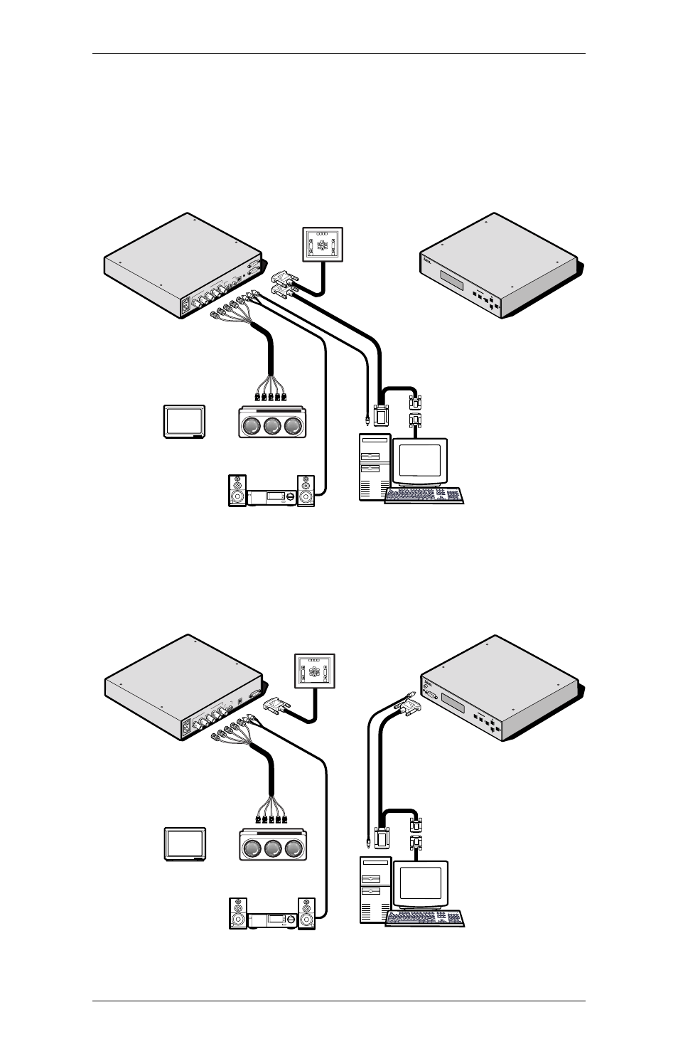 Application diagrams, Rgb 302, Rgb 304 | Extron Electronics RGB 302_304 User Manual | Page 21 / 44