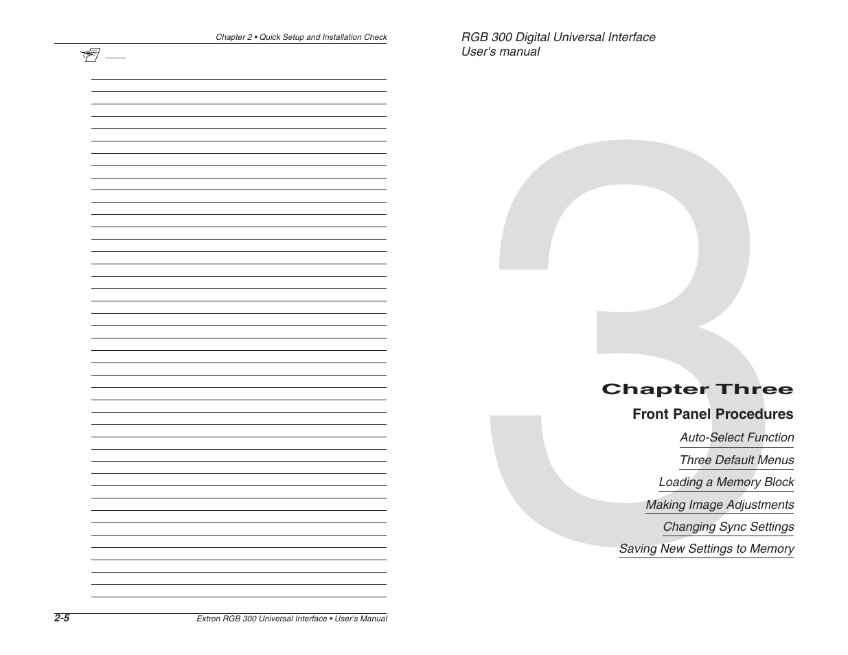 Extron Electronics RGB 300 User Manual | Page 10 / 31