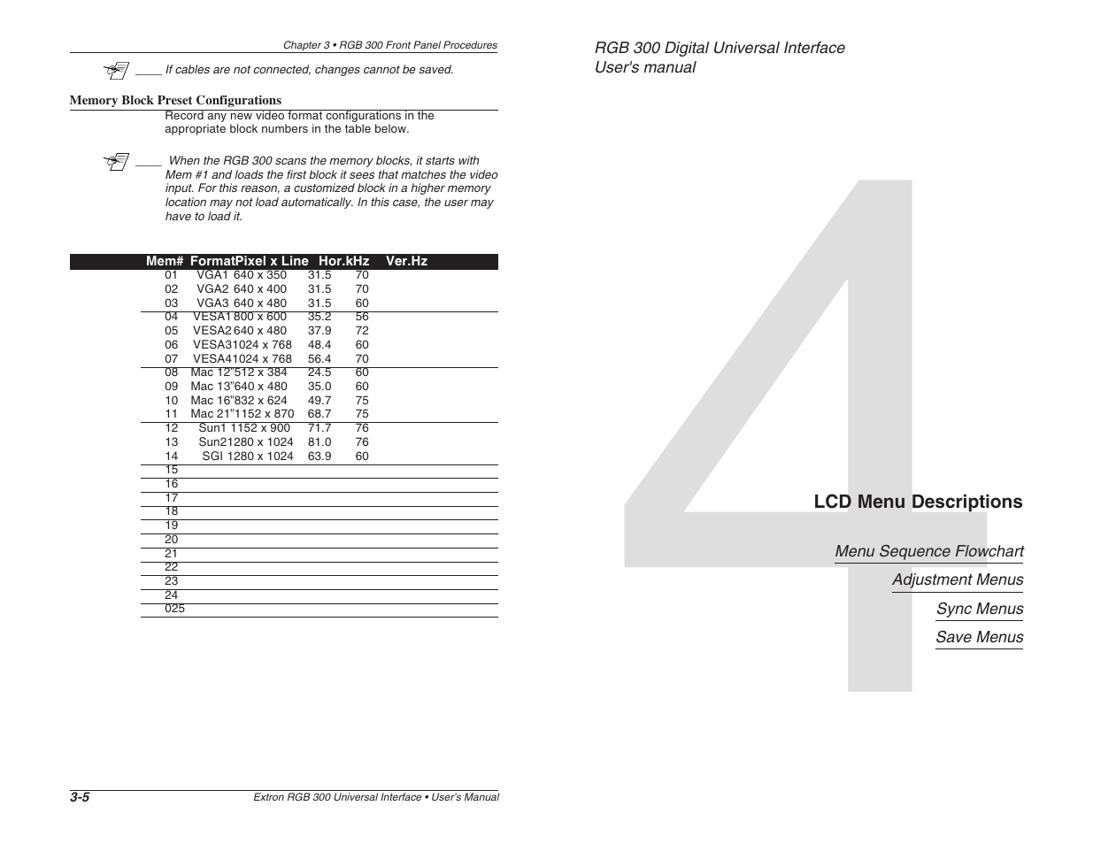 Extron Electronics RGB 300 User Manual | Page 13 / 31