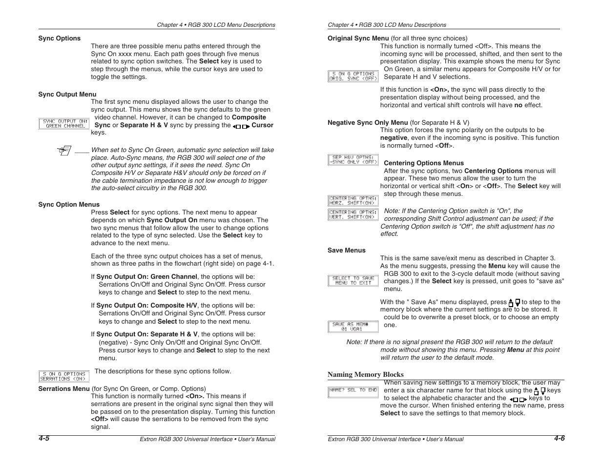 Extron Electronics RGB 300 User Manual | Page 16 / 31