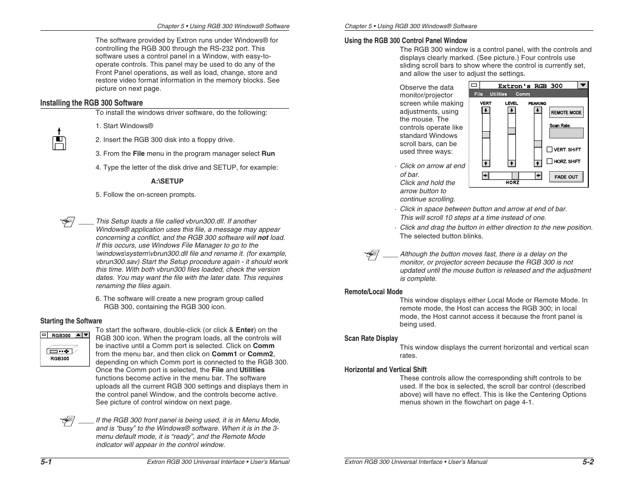 Extron Electronics RGB 300 User Manual | Page 18 / 31
