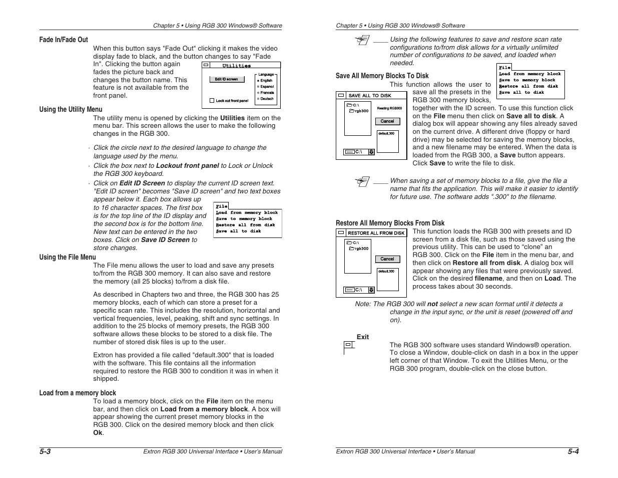 Extron Electronics RGB 300 User Manual | Page 19 / 31