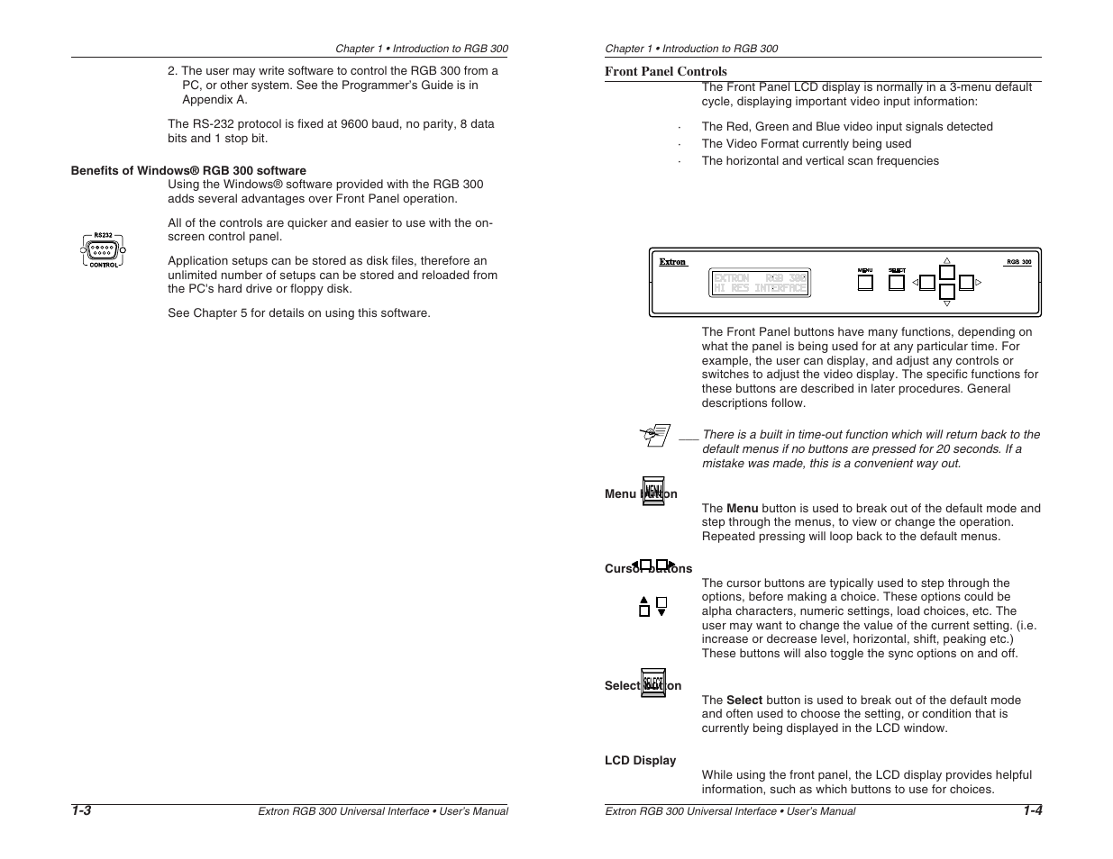 Extron Electronics RGB 300 User Manual | Page 6 / 31