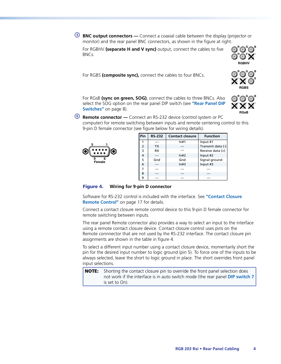 Extron Electronics RGB 203 Rxi User Guide User Manual | Page 10 / 36