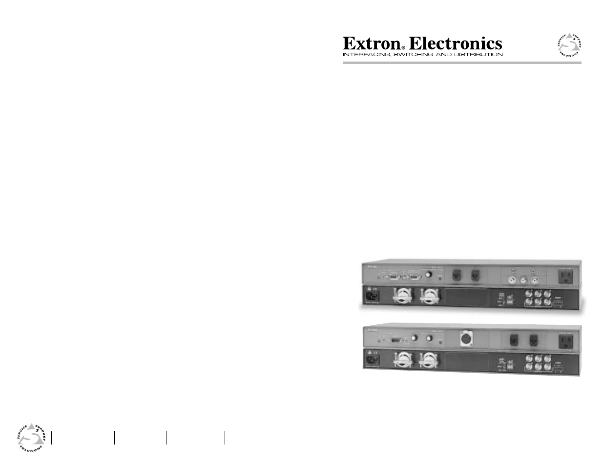 Extron Electronics RGB 168xi VGA User Guide User Manual | 22 pages