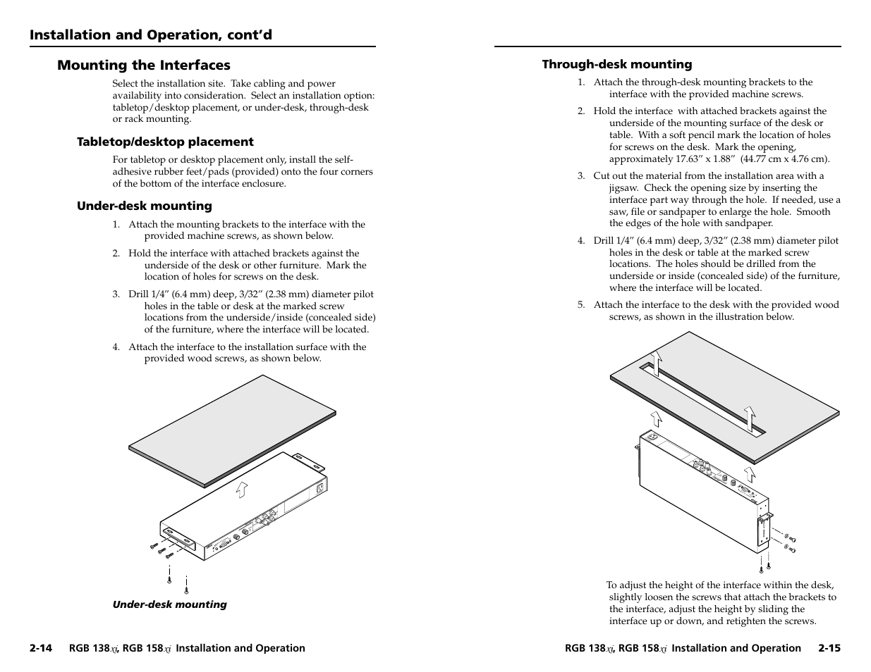 Extron Electronics RGB 158xi VGA User Guide User Manual | Page 13 / 22