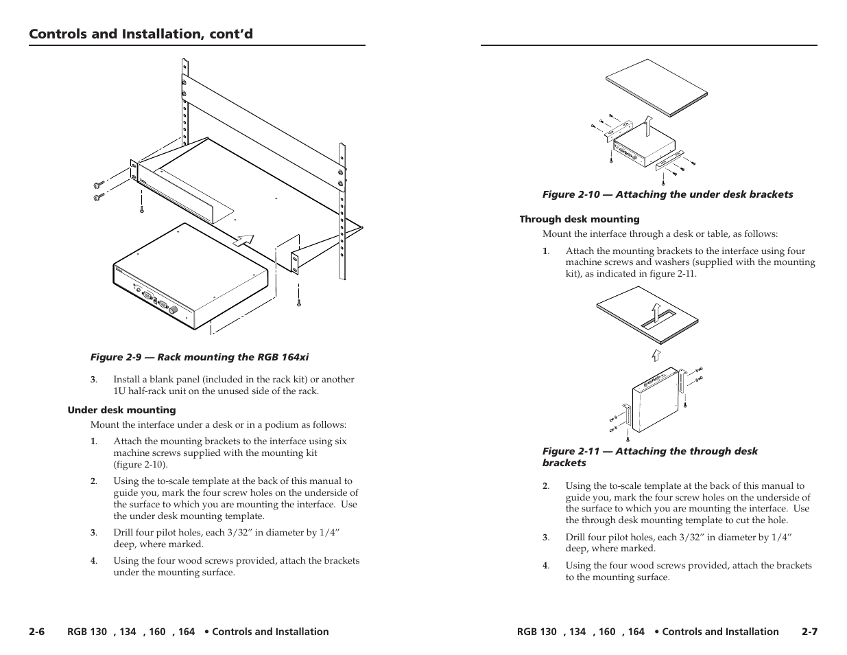 Extron Electronics RGB 164xi User Guide User Manual | Page 8 / 17