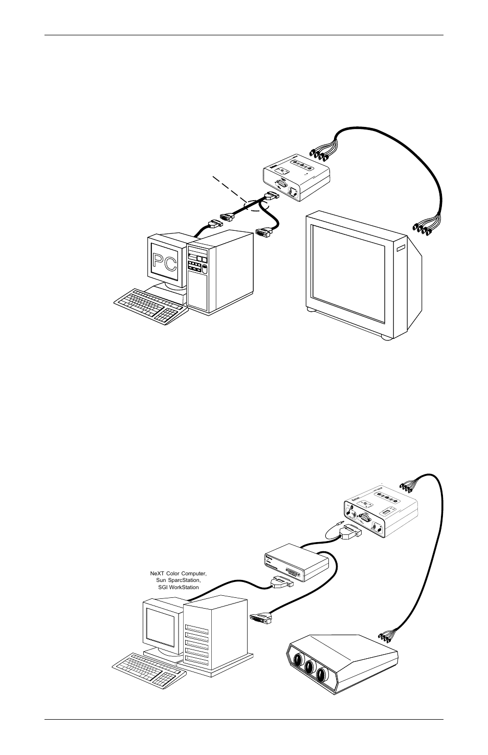 Application diagrams, Rgb 118, Page 3-2 applications | Extron Electronics RGB 118 Plus User Guide User Manual | Page 15 / 23