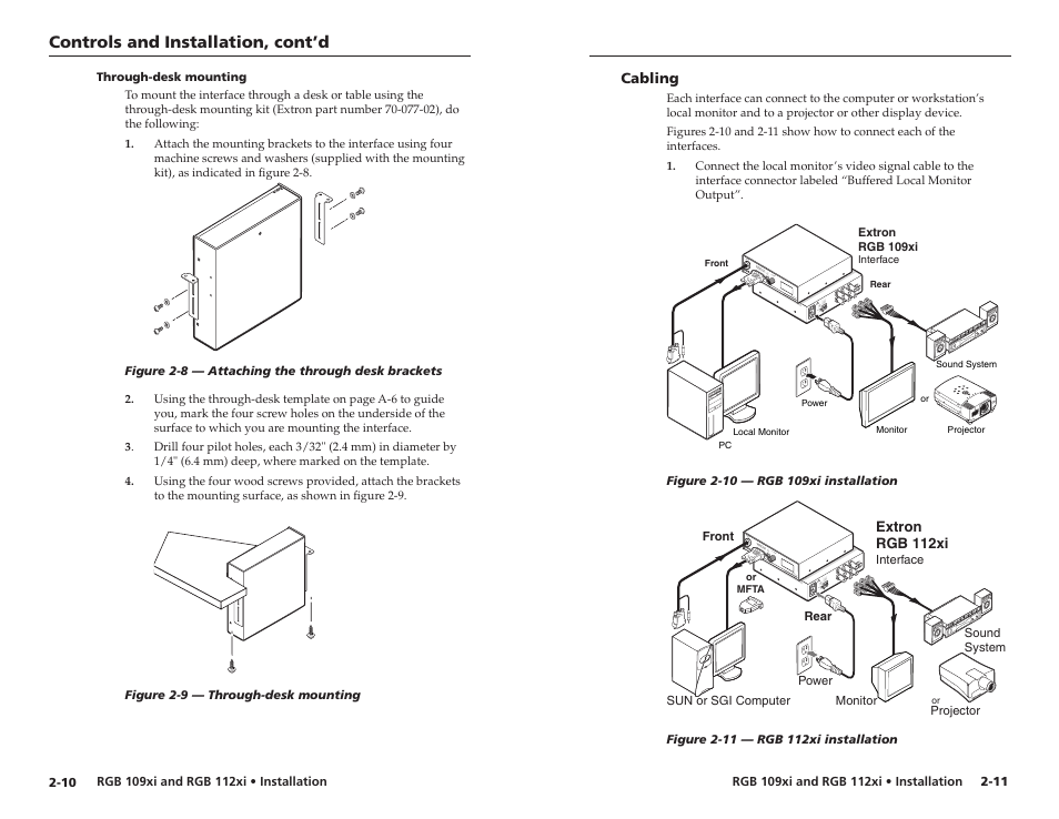 Extron Electronics RGB 112xi User Guide User Manual | Page 11 / 17
