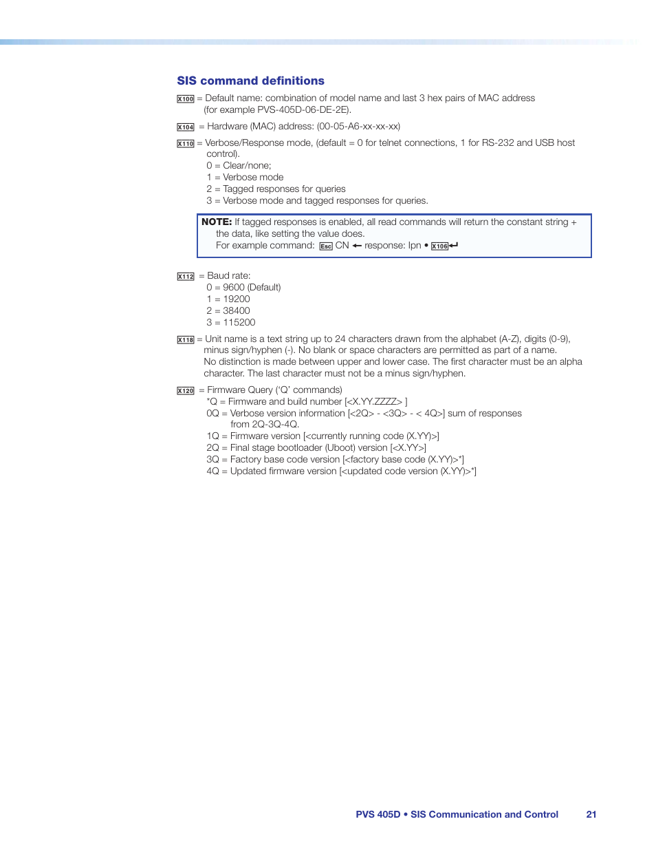 Extron Electronics PVS 405D User Guide User Manual | Page 27 / 58