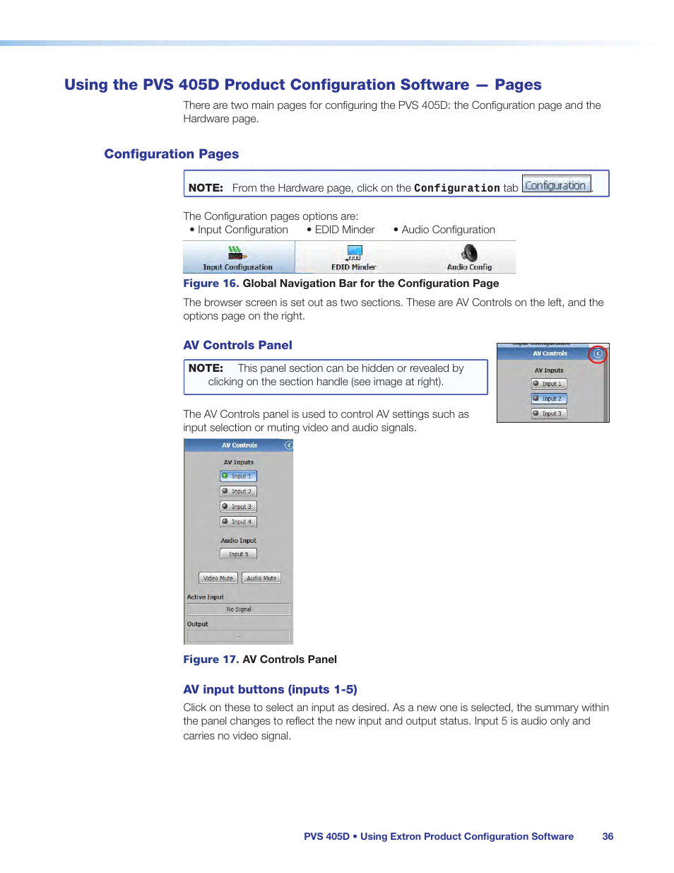 Using the pvs 405d product configuration, Preliminar y | Extron Electronics PVS 405D User Guide User Manual | Page 42 / 58