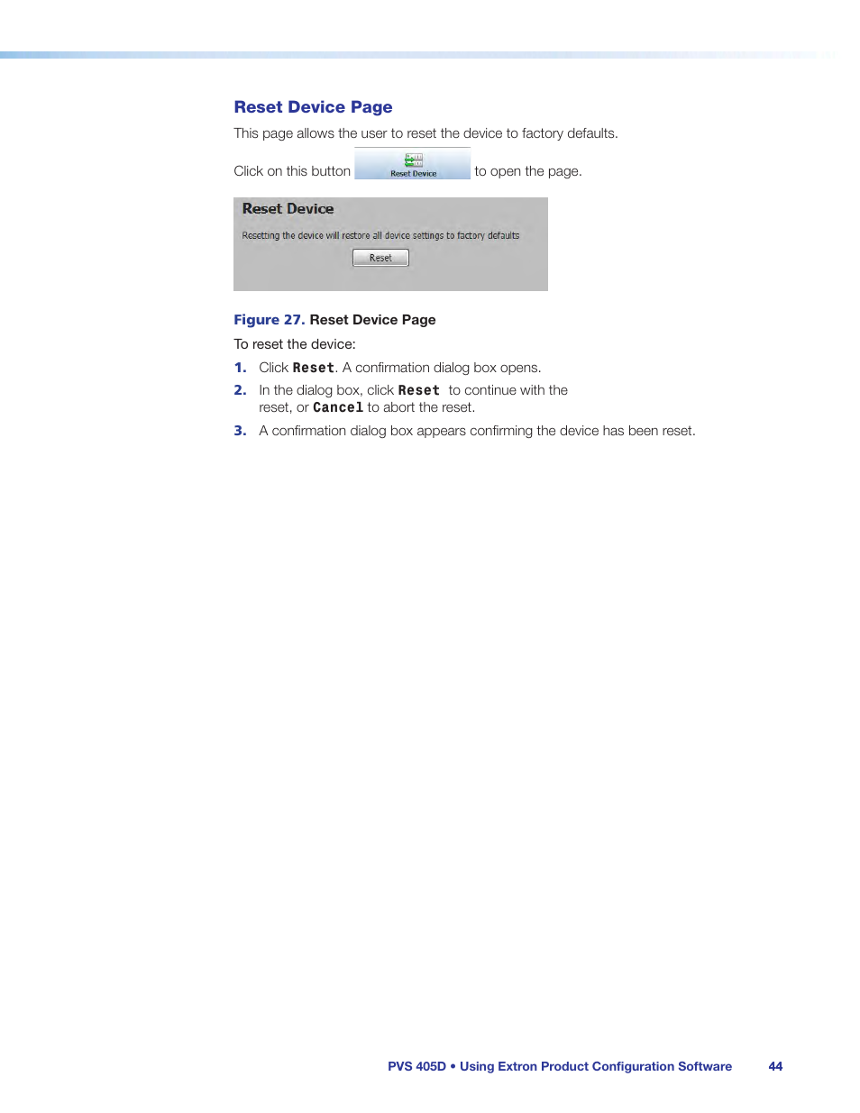 Extron Electronics PVS 405D User Guide User Manual | Page 50 / 58