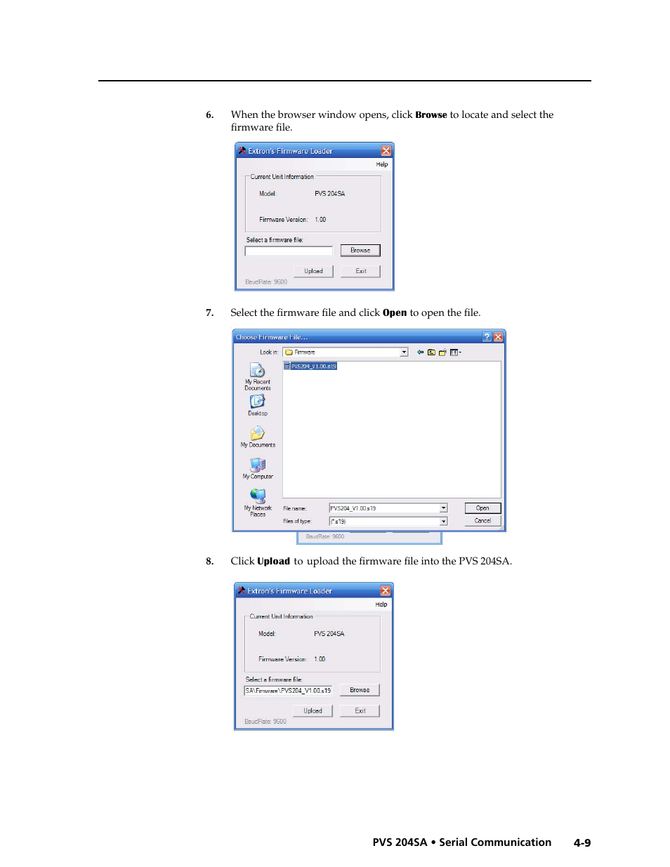 Preliminar y | Extron Electronics PVS 204SA User Guide User Manual | Page 43 / 54