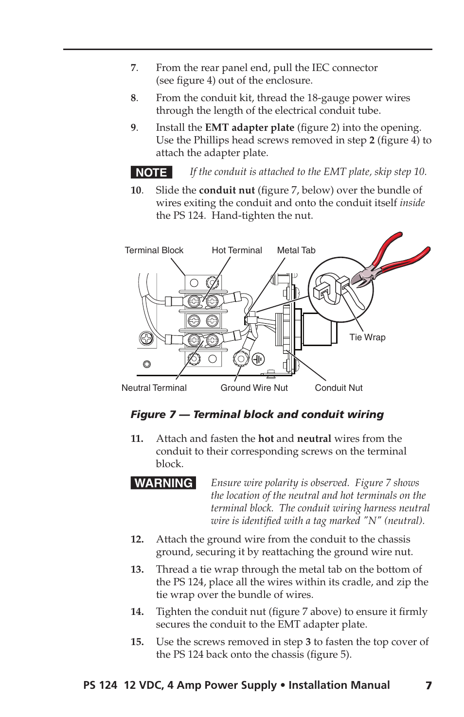 Extron Electronics PS 124 User Manual | Page 13 / 24