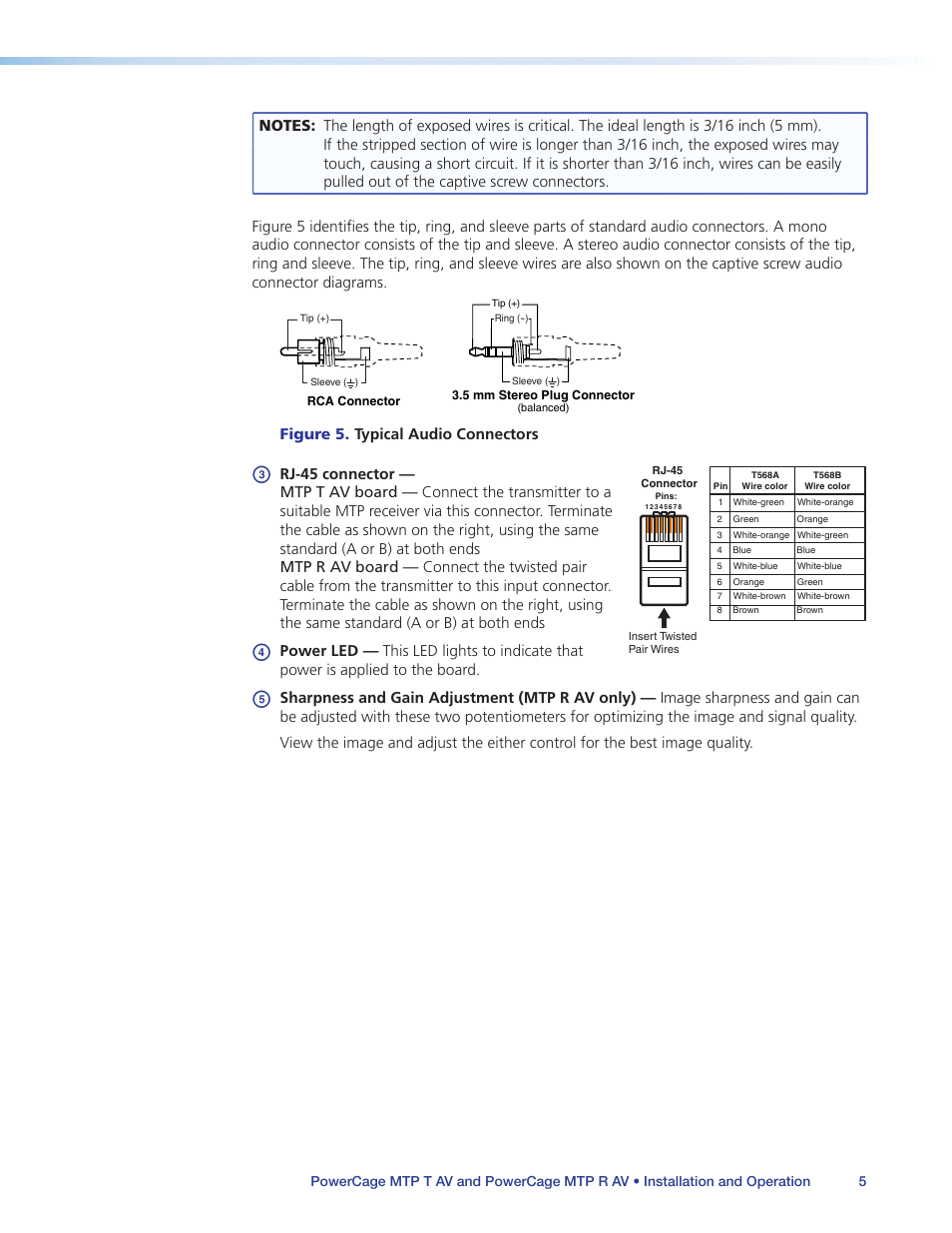 Extron Electronics PowerCage MTP AV Series User Guide User Manual | Page 9 / 15