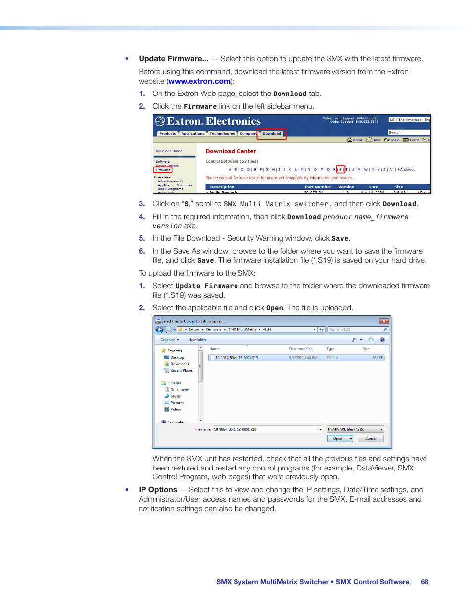 For details on | Extron Electronics SMX System User Guide User Manual | Page 74 / 124