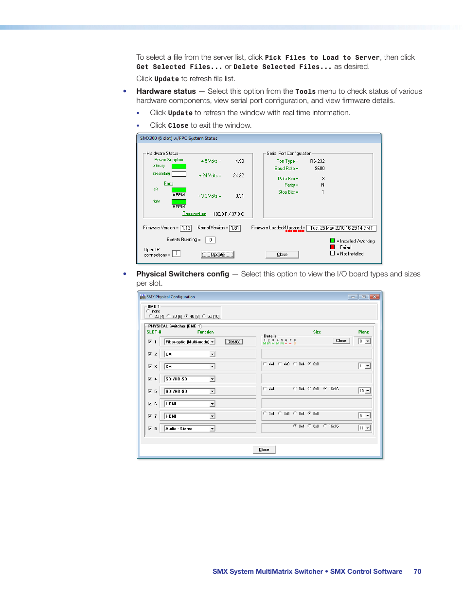 Extron Electronics SMX System User Guide User Manual | Page 76 / 124