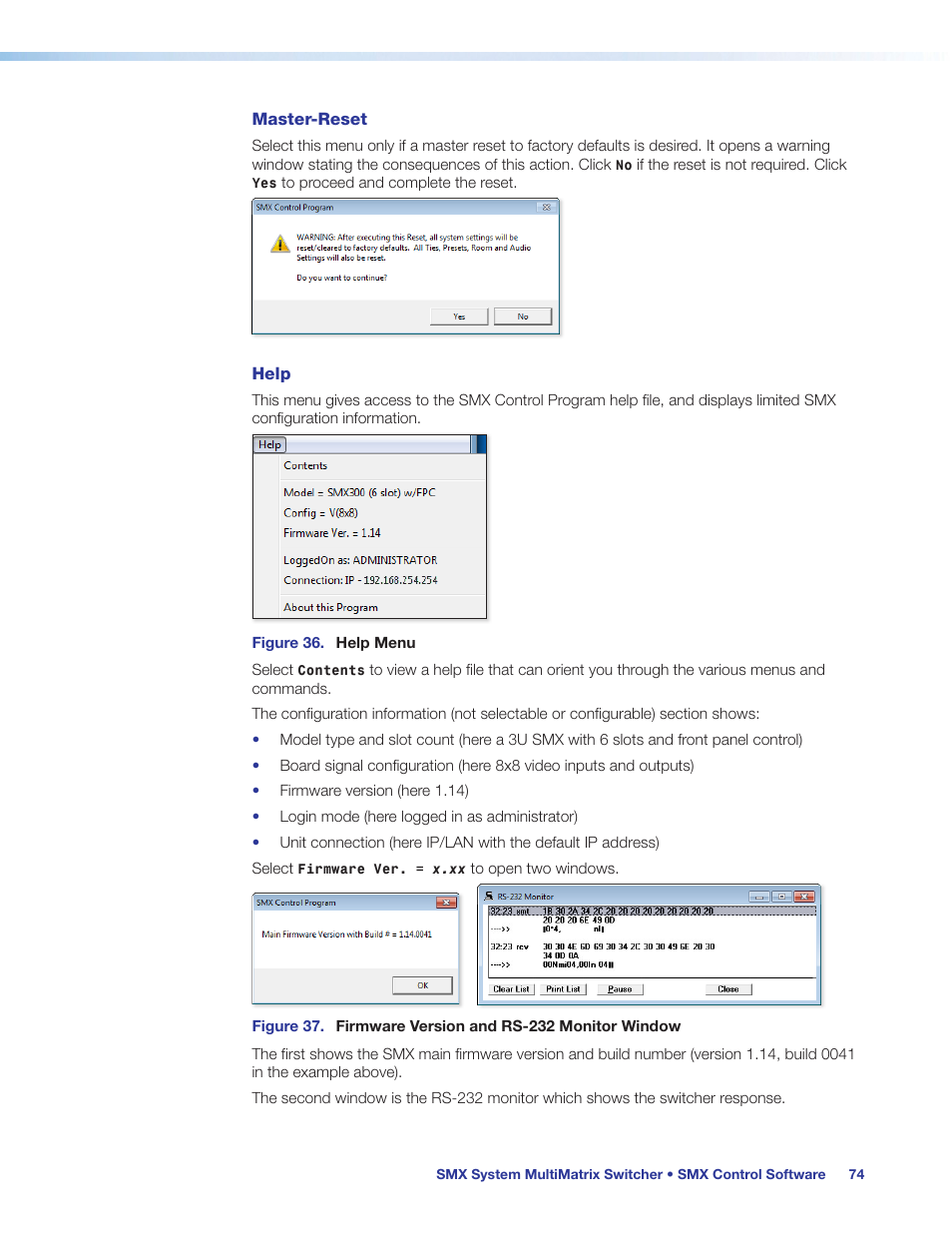 Extron Electronics SMX System User Guide User Manual | Page 80 / 124