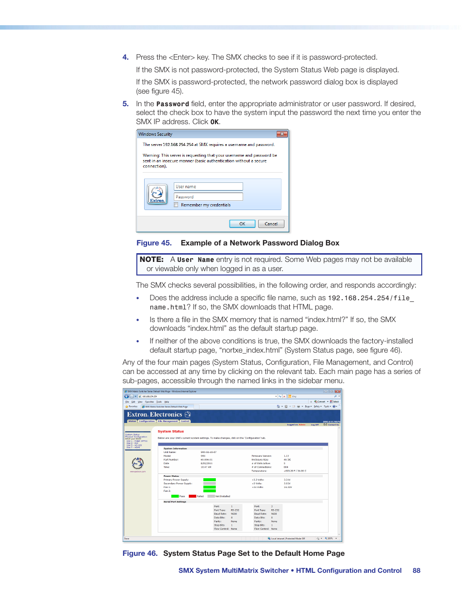 Extron Electronics SMX System User Guide User Manual | Page 94 / 124