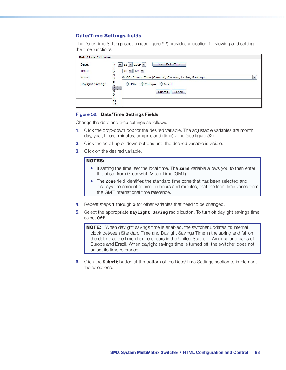 Extron Electronics SMX System User Guide User Manual | Page 99 / 124