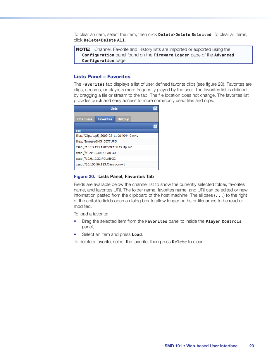 Extron Electronics SMD 101 User Guide User Manual | Page 29 / 105