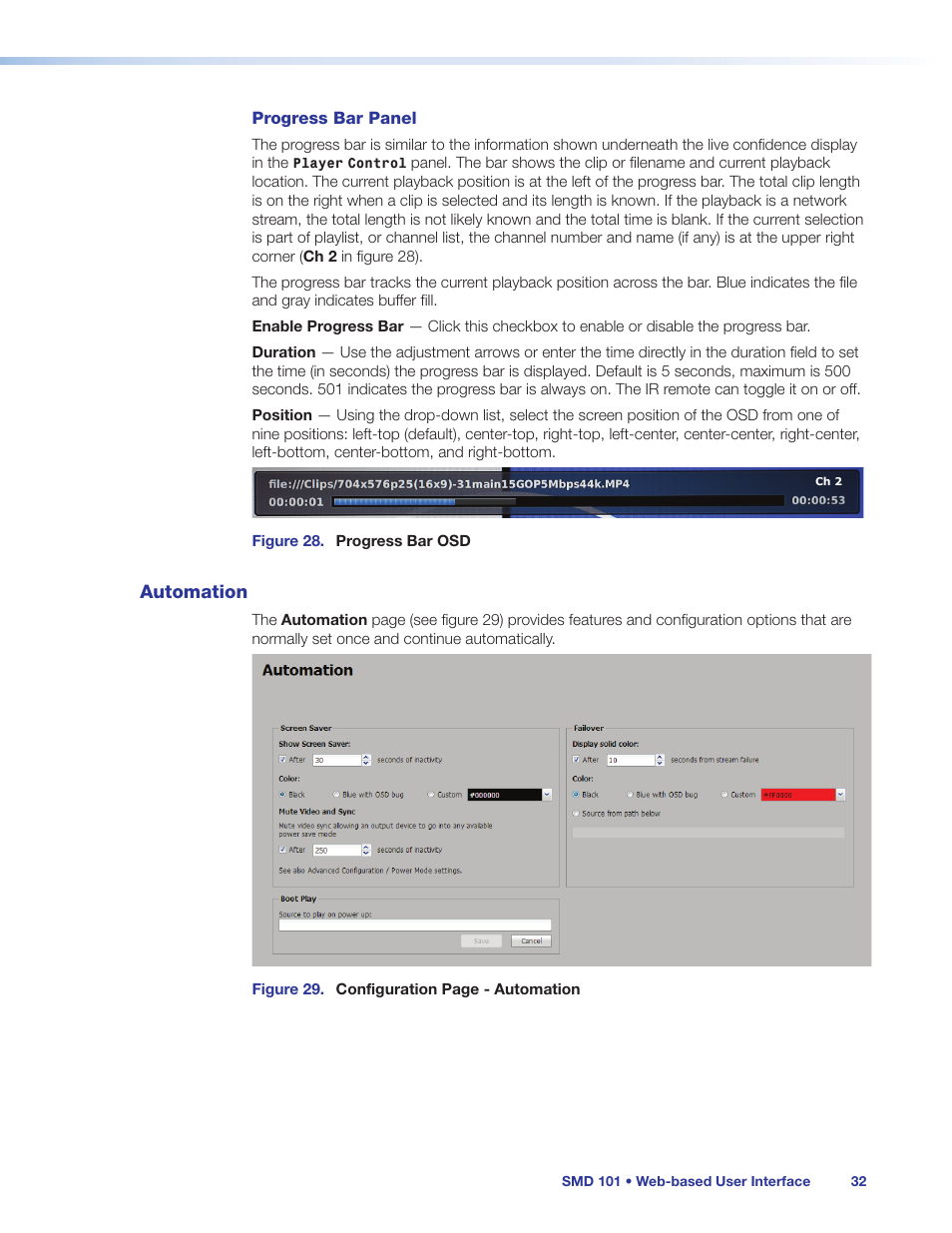 Automation | Extron Electronics SMD 101 User Guide User Manual | Page 38 / 105