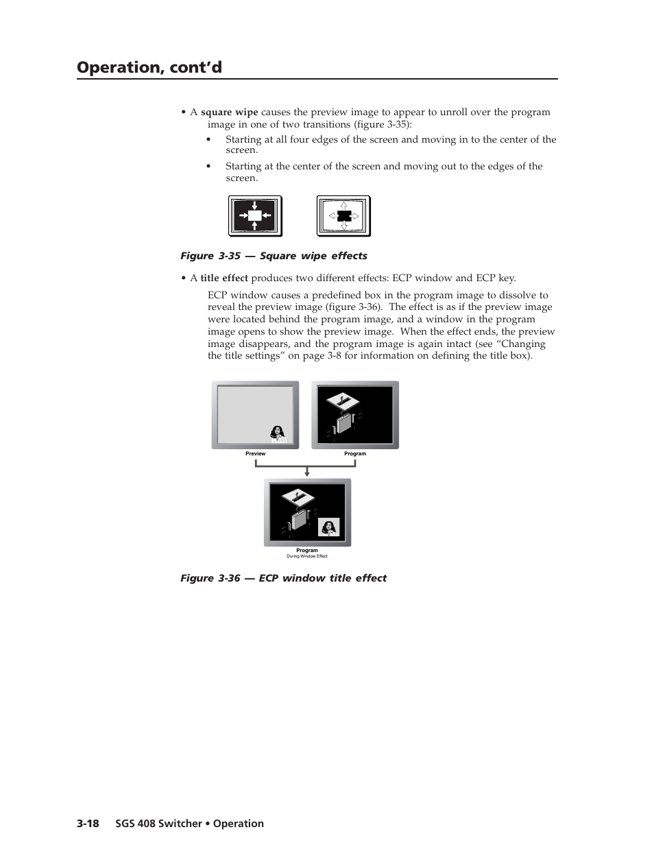 Operation, cont’d | Extron Electronics SGS 408 User Guide User Manual | Page 36 / 64