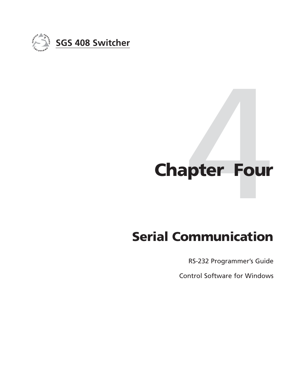 Extron Electronics SGS 408 User Guide User Manual | Page 43 / 64