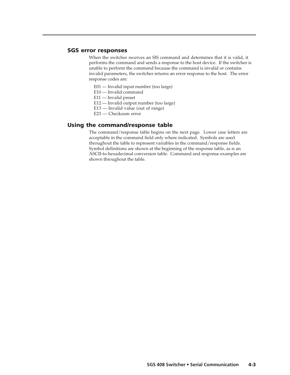 Extron Electronics SGS 408 User Guide User Manual | Page 45 / 64