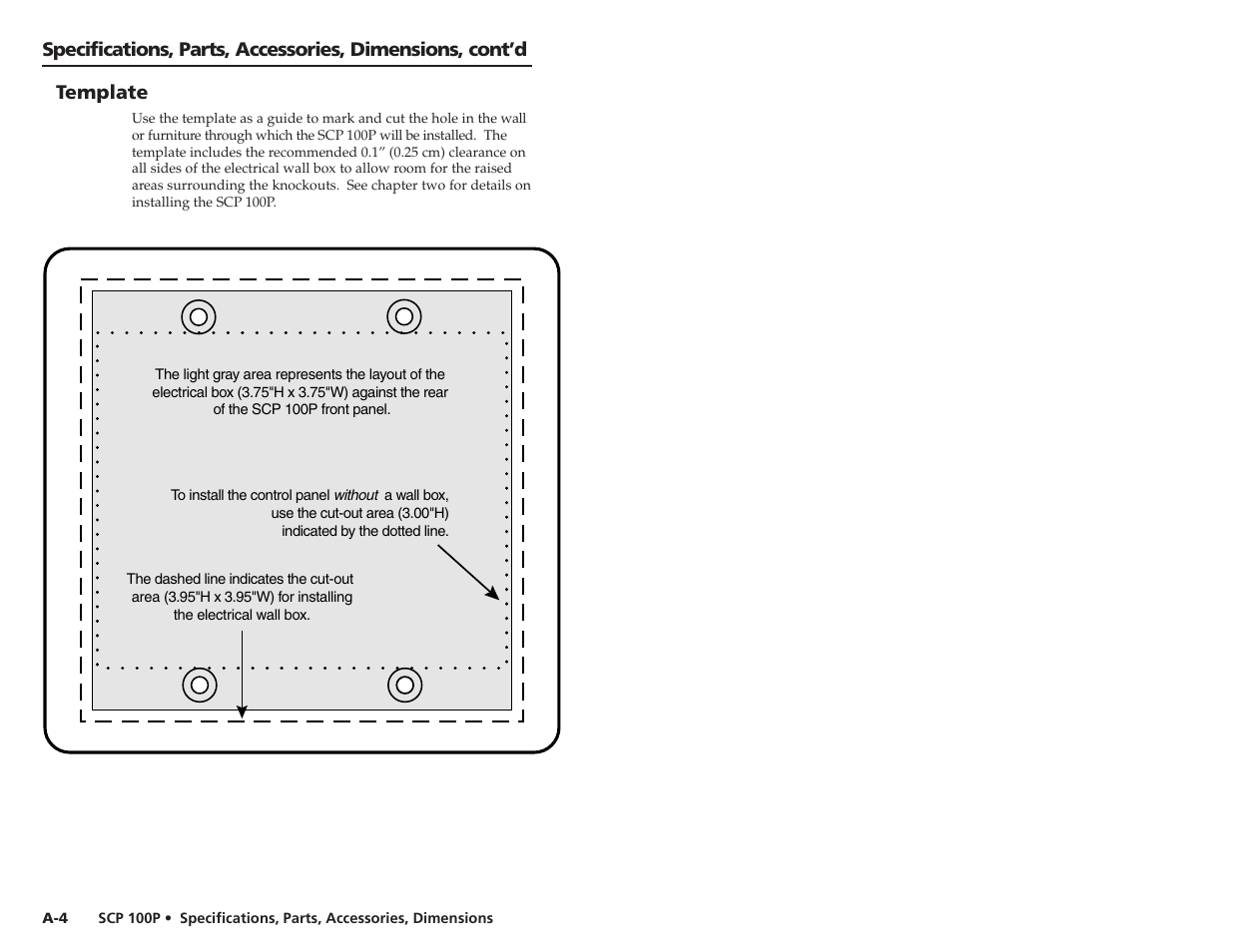 Template | Extron Electronics SCP 100P User Guide User Manual | Page 11 / 11
