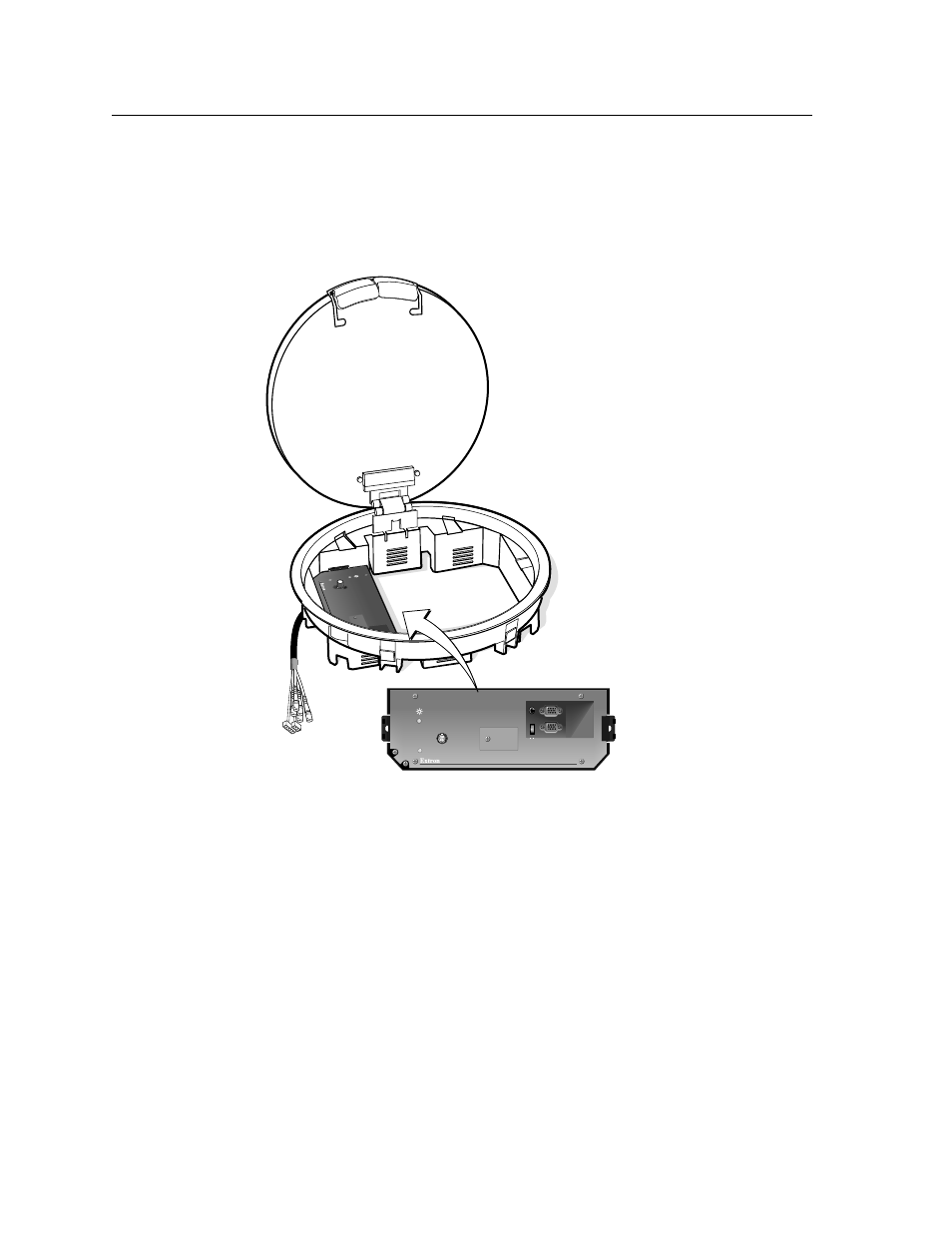 Introduction, Introduction, cont’d, About the interfaces | Features, Id p in 1 1 id p in 4 h. s hif t | Extron Electronics RGB 560 AKM User Guide User Manual | Page 6 / 25