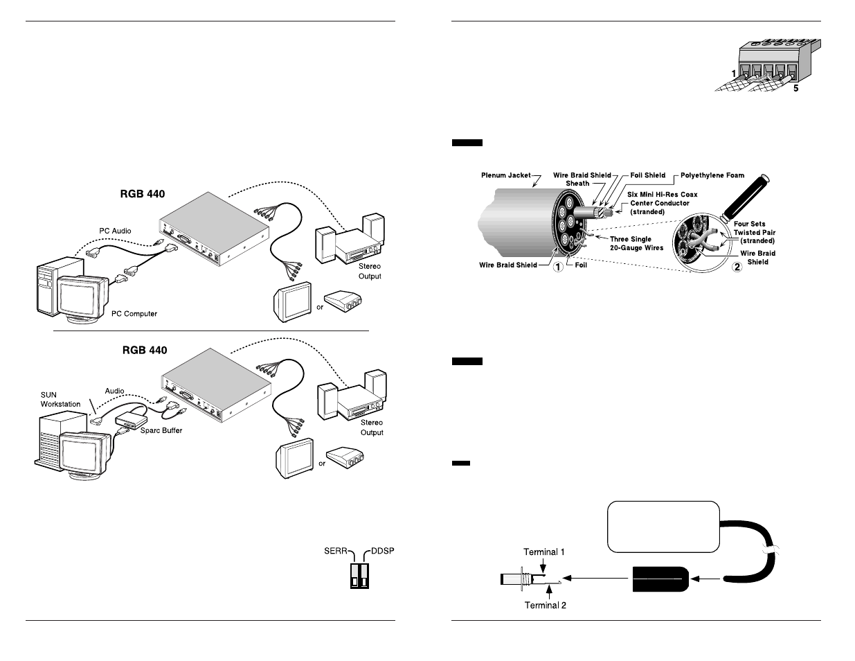 Extron Electronics RGB 440 User Manual | Page 3 / 3