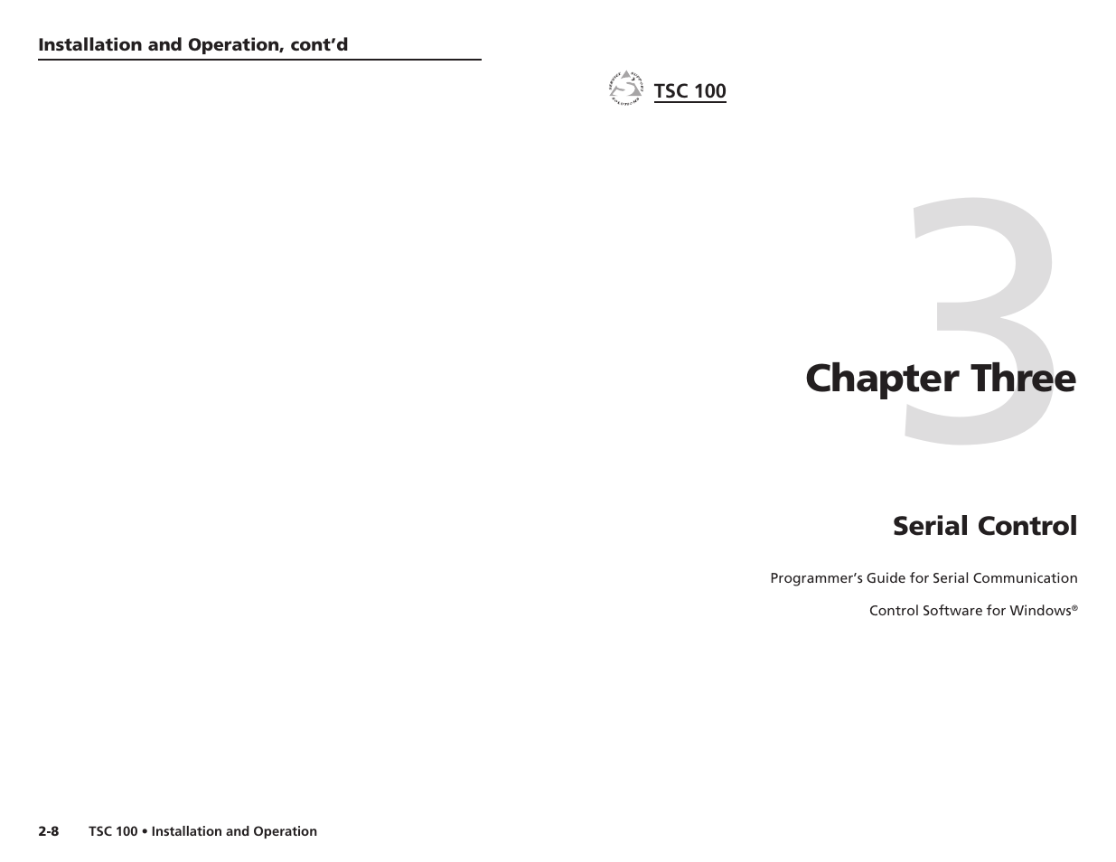 Extron Electronics TSC 100 User Guide User Manual | Page 10 / 17