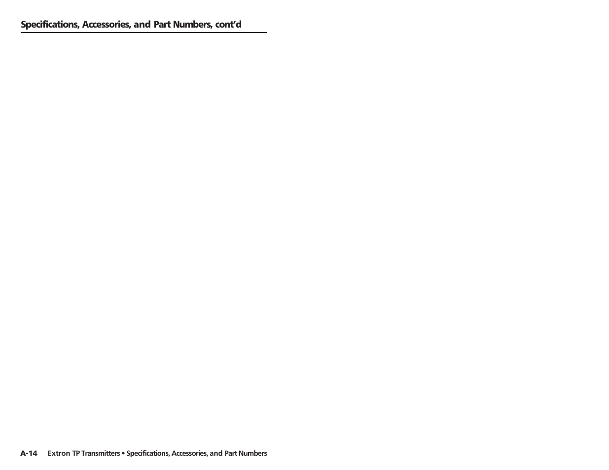 Extron Electronics TP Transmitters User Guide User Manual | Page 31 / 31