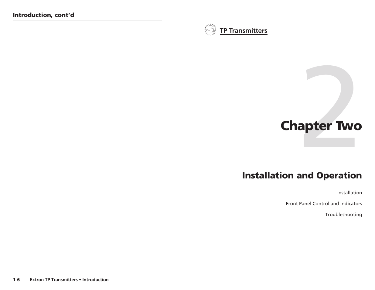 Extron Electronics TP Transmitters User Guide User Manual | Page 8 / 31