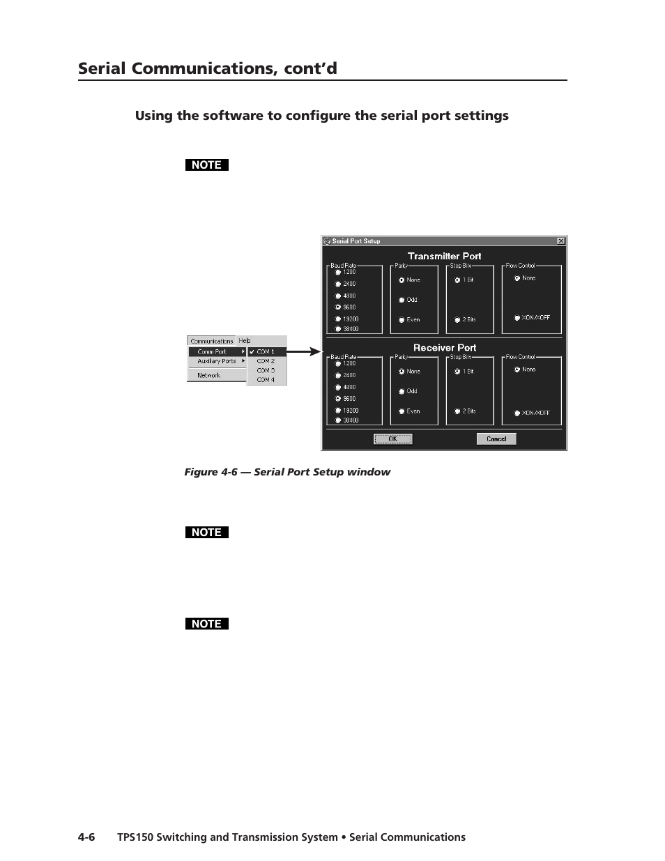 Serial communications, cont’d | Extron Electronics TPS150 User Guide User Manual | Page 34 / 54