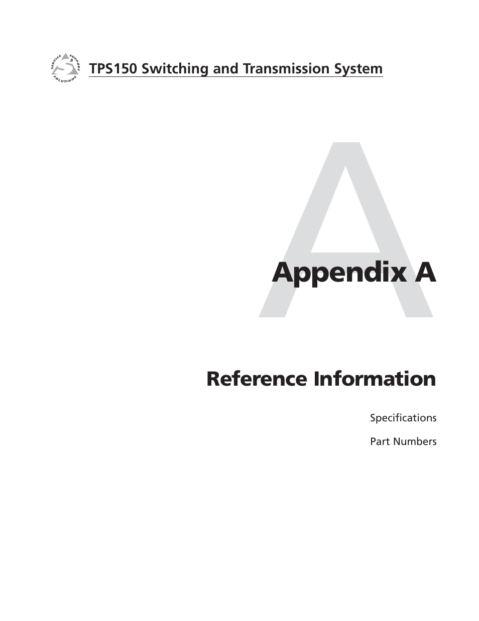 Appendix a: reference information | Extron Electronics TPS150 User Guide User Manual | Page 47 / 54
