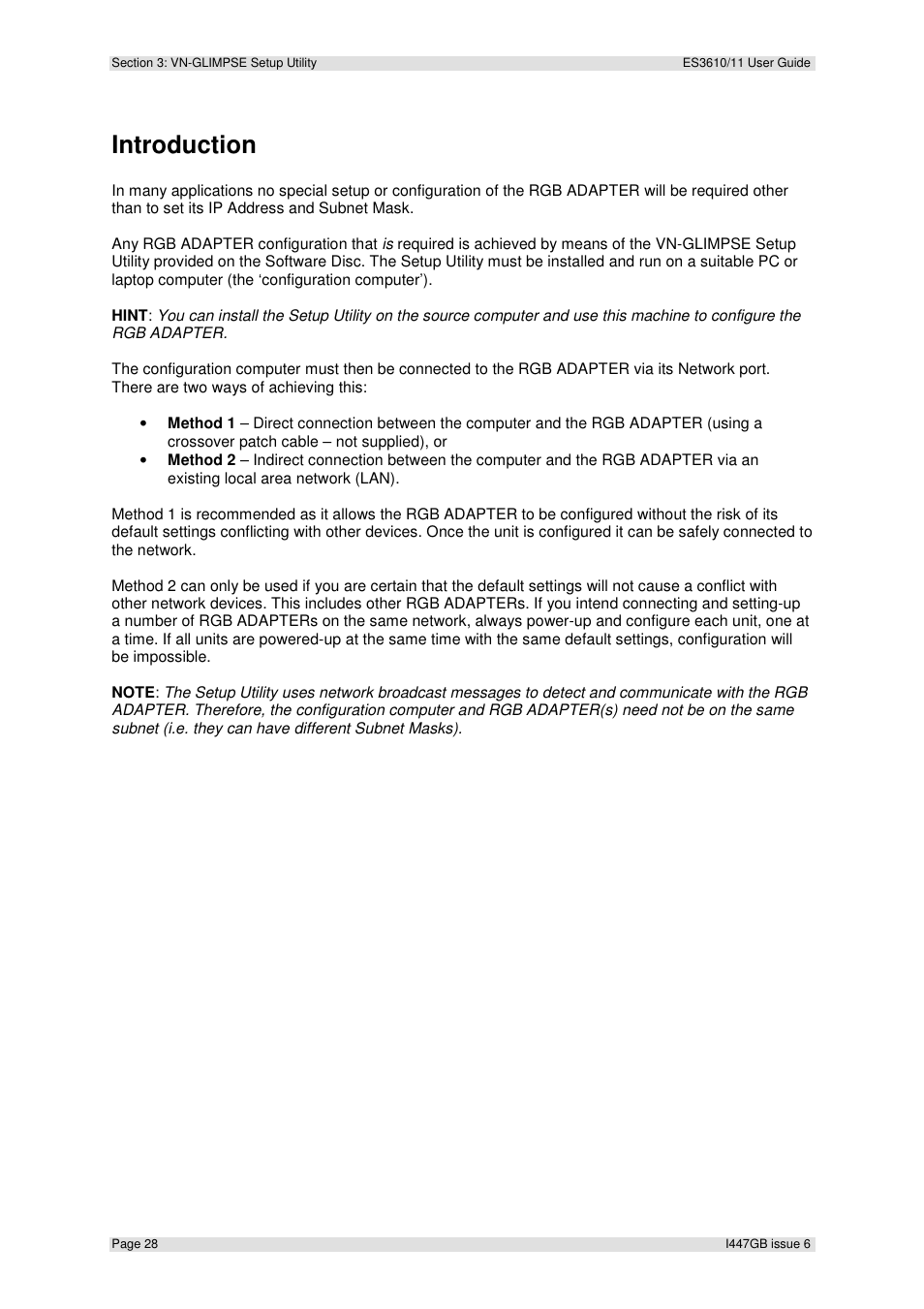 Introduction | Extron Electronics ES3610_11 User Guide User Manual | Page 28 / 59